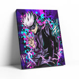 Gojo Purple Wall Art