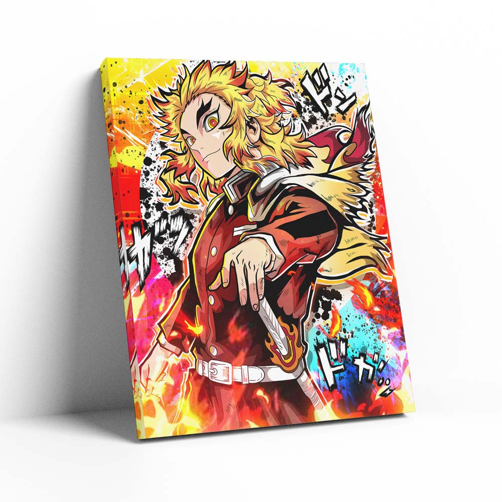 Rengoku Wall Art