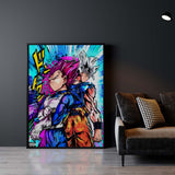 Goku_Vegeta Wall Art