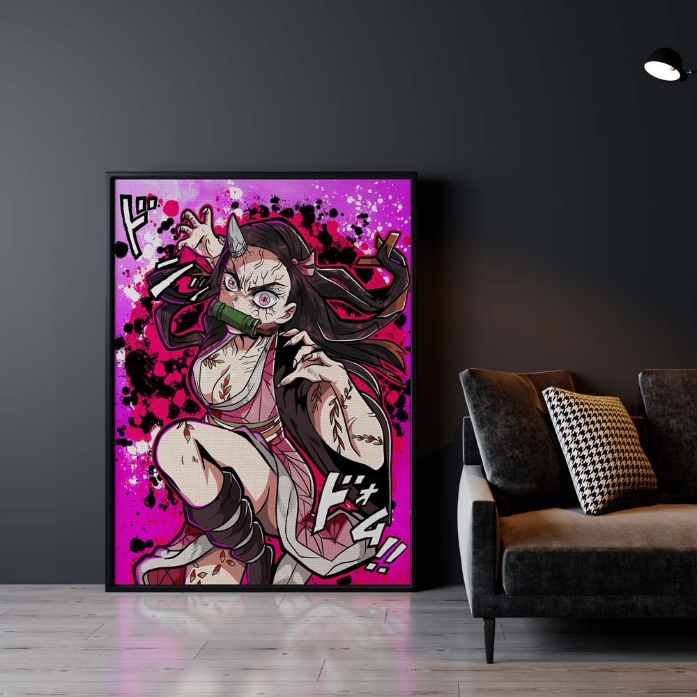 Nezuko Wall Art