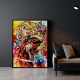Rengoku Wall Art