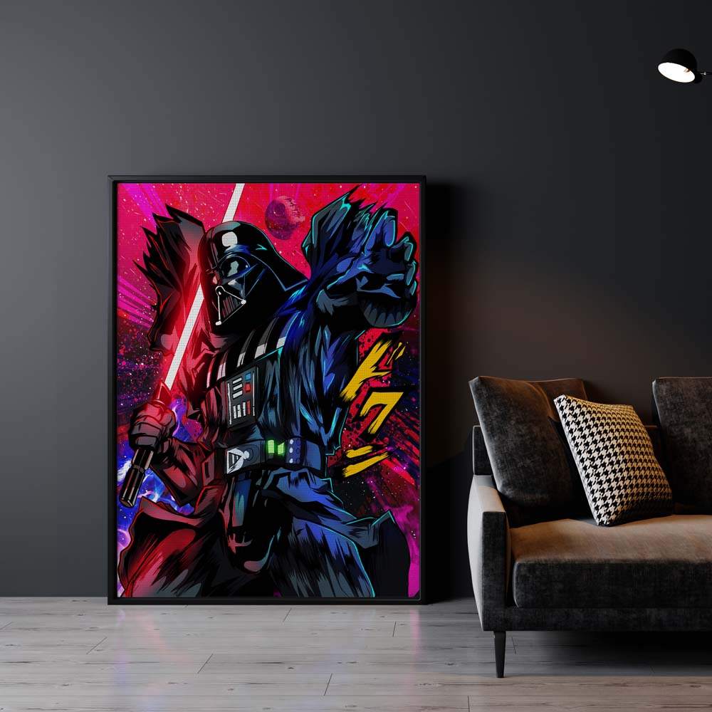 Dart Vader Wall Art
