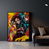 Tanjiro Fire Wall Art