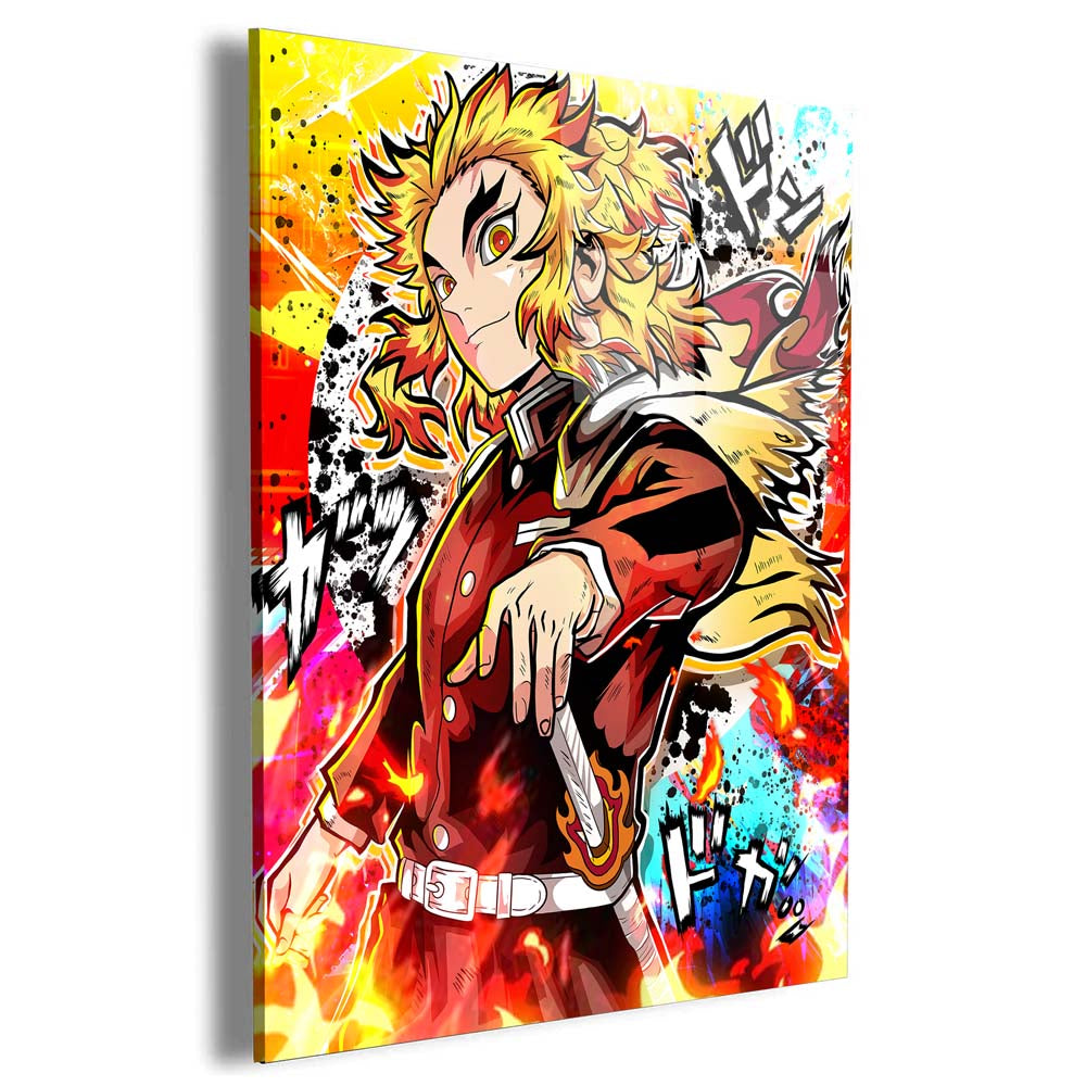 Rengoku Wall Art