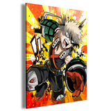Bakugo Wall Art