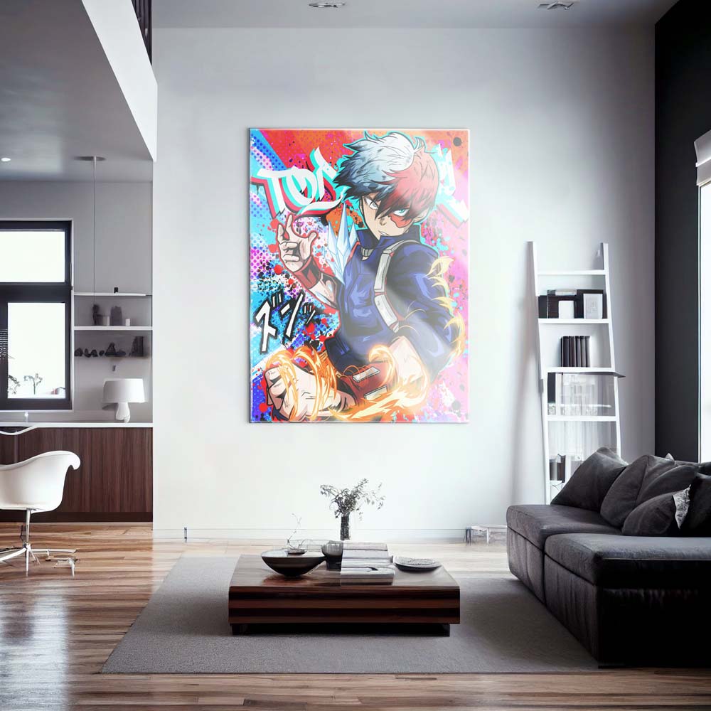 Todoroki Wall Art