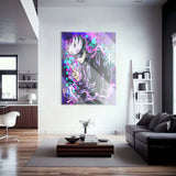 Gojo Purple Wall Art