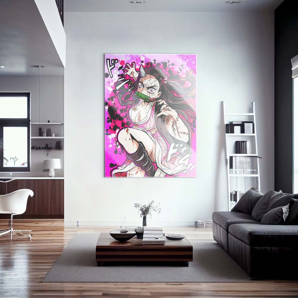 Nezuko Wall Art