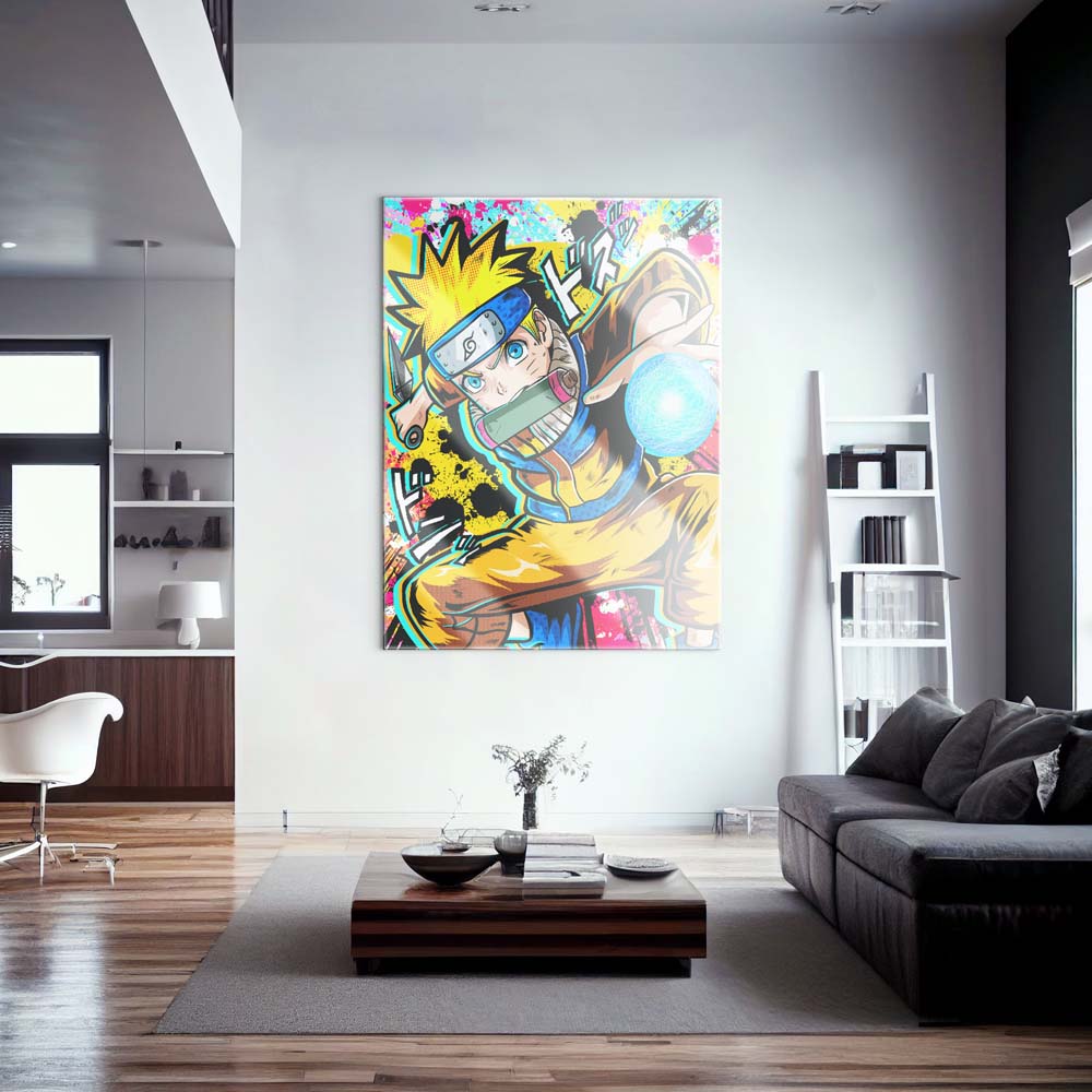 Naruto Rasengan Wall Art