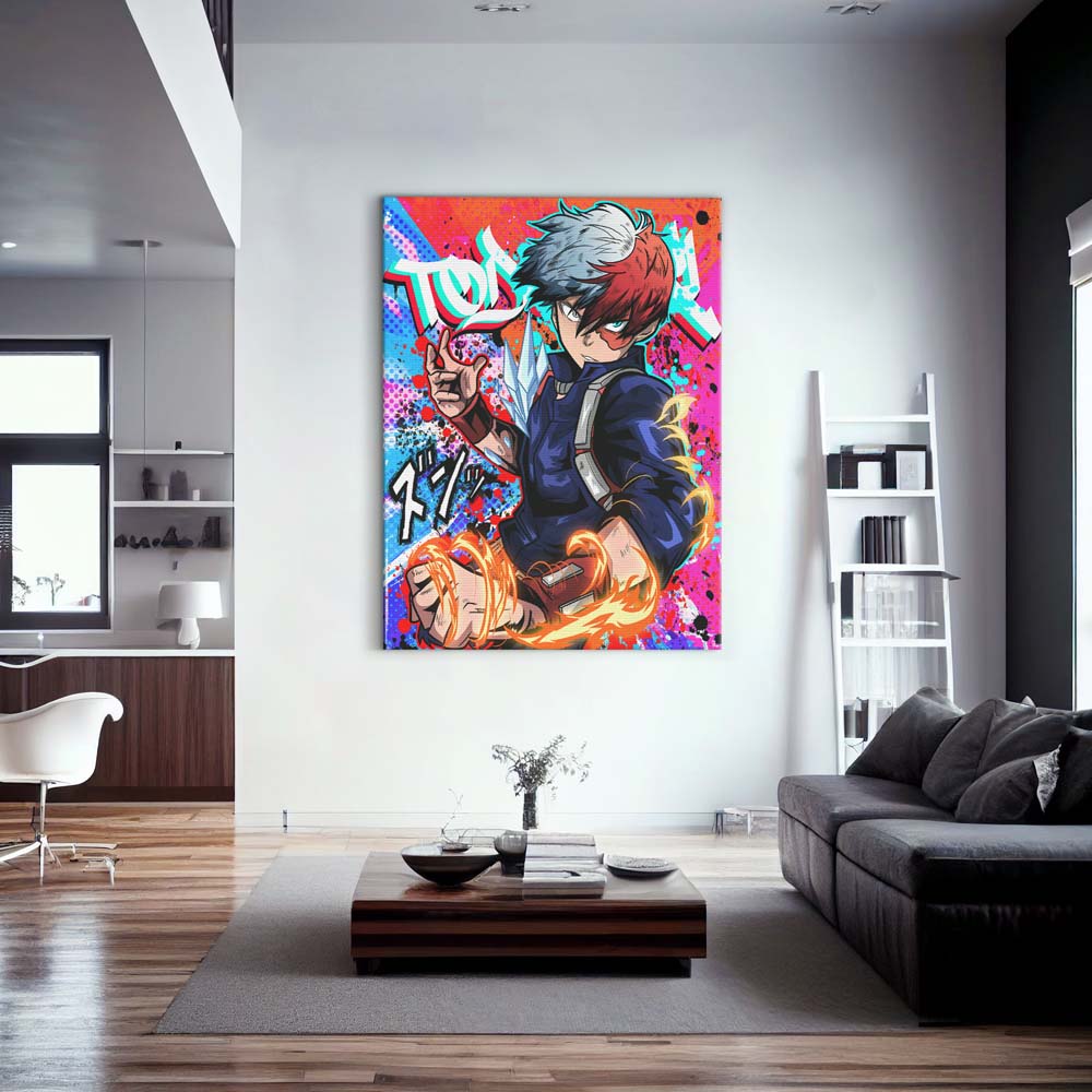 Todoroki Wall Art