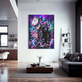 Gojo Purple Wall Art