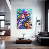 Goku_Vegeta Wall Art