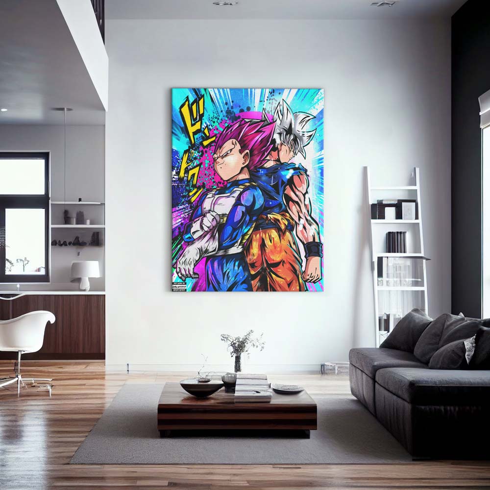 Goku_Vegeta Wall Art