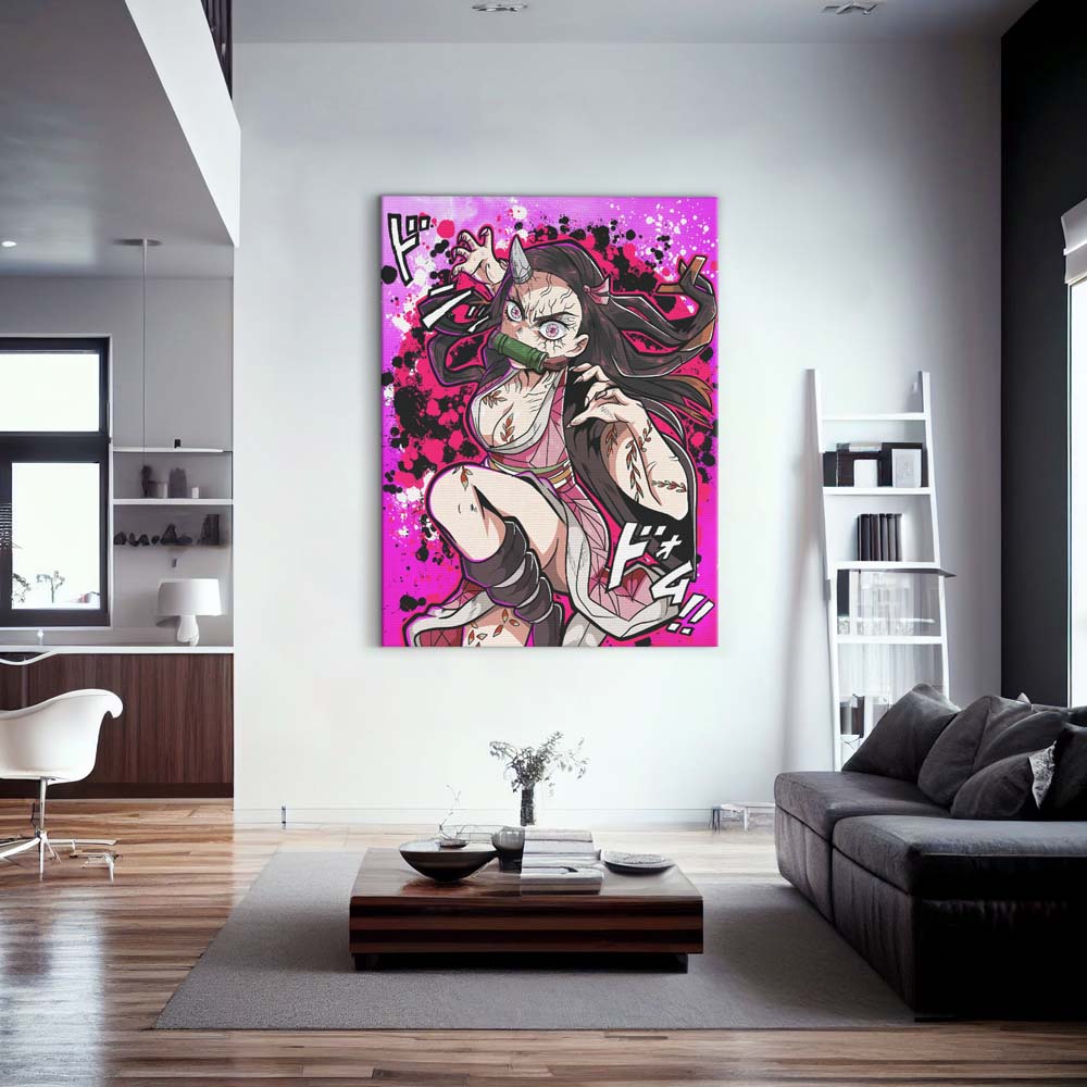 Nezuko Wall Art