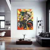 Bakugo Wall Art