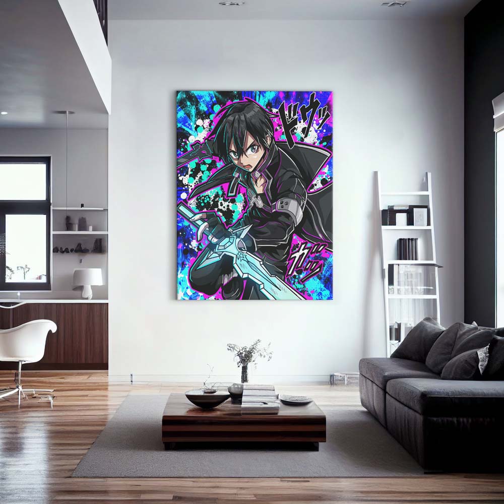 Kirito Wall Art