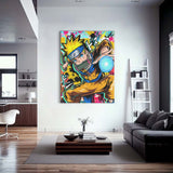 Naruto Rasengan Wall Art