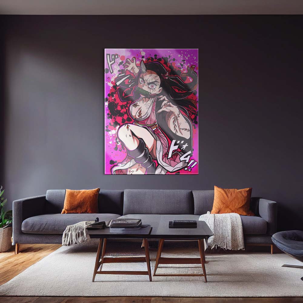 Nezuko Wall Art