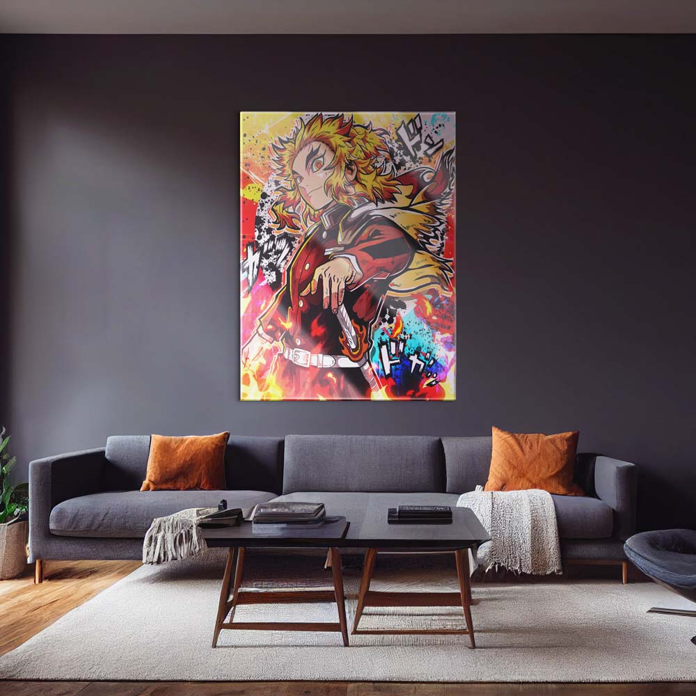 Rengoku Wall Art