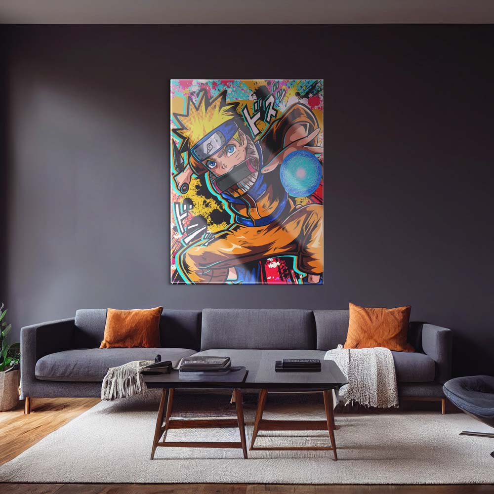 Naruto Rasengan Wall Art