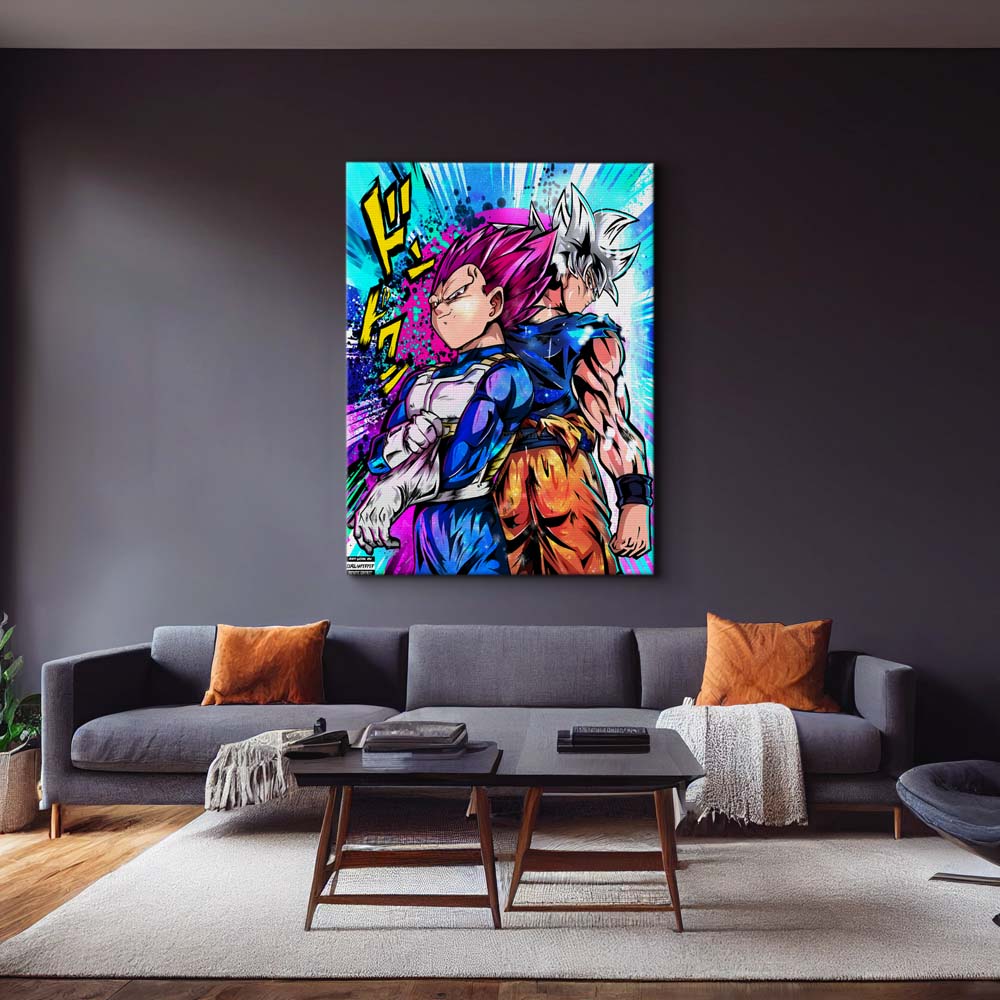 Goku_Vegeta Wall Art