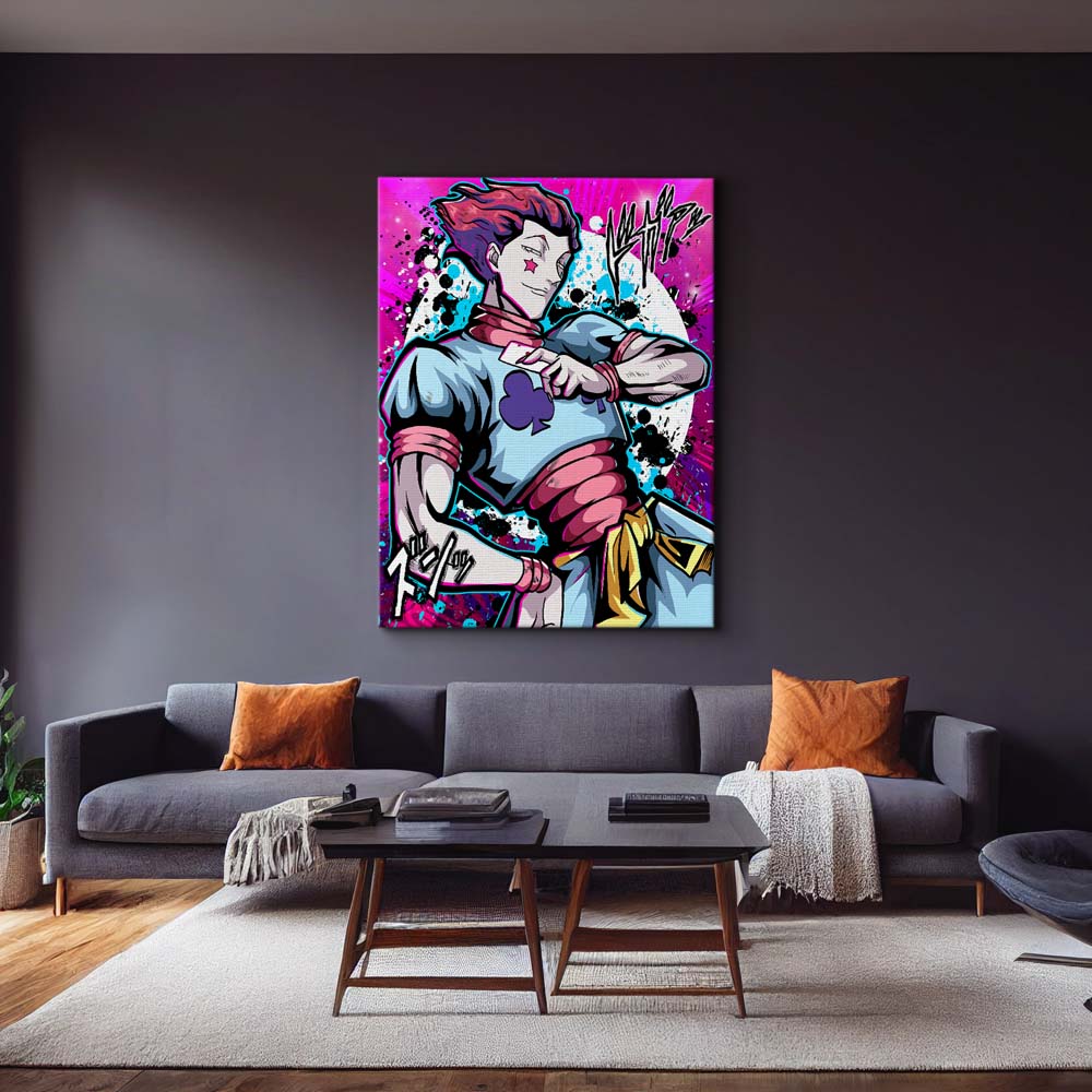 Hisoka Wall Art