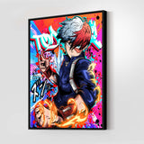 Todoroki Wall Art