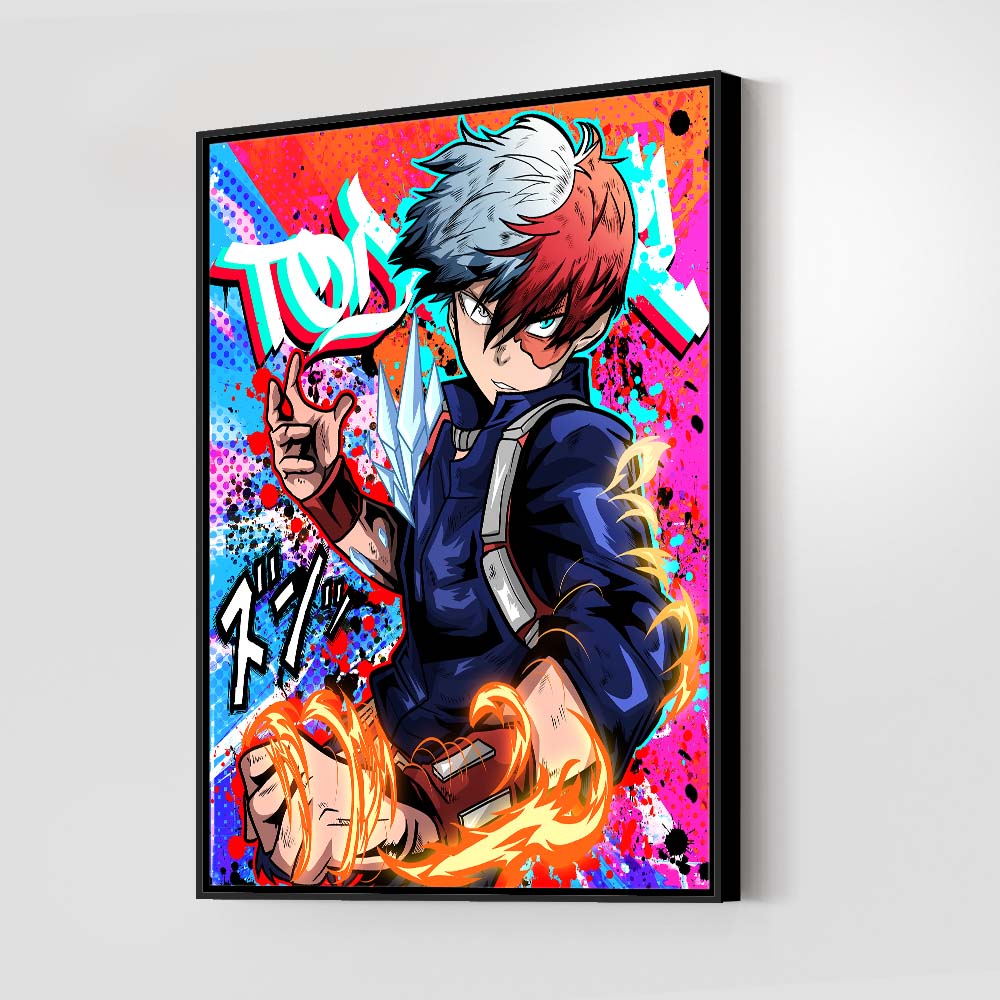 Todoroki Wall Art