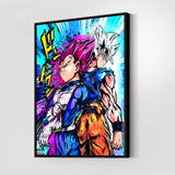 Goku_Vegeta Wall Art