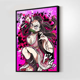 Nezuko Wall Art