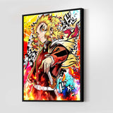 Rengoku Wall Art