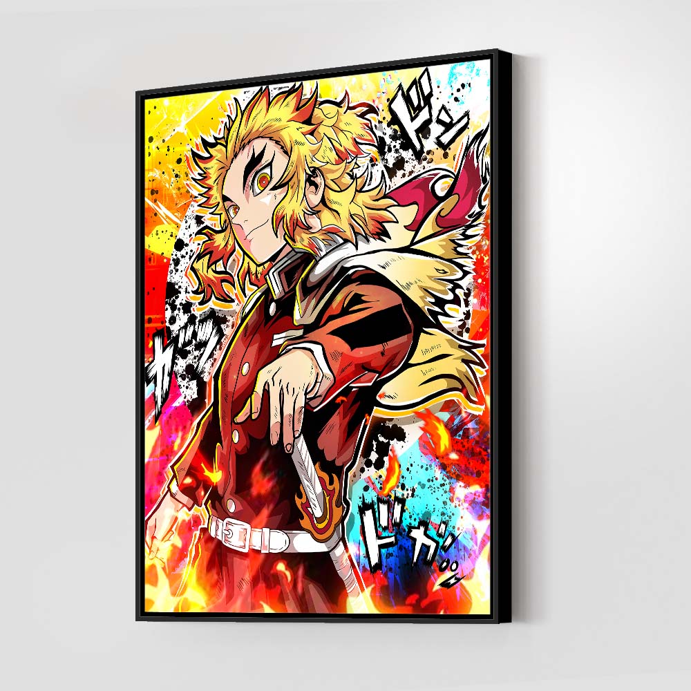 Rengoku Wall Art