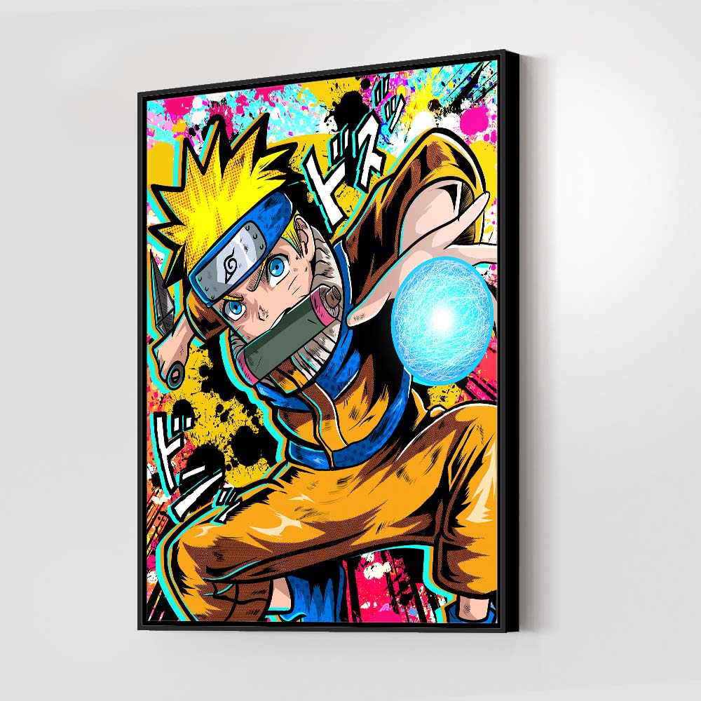 Naruto Rasengan Wall Art