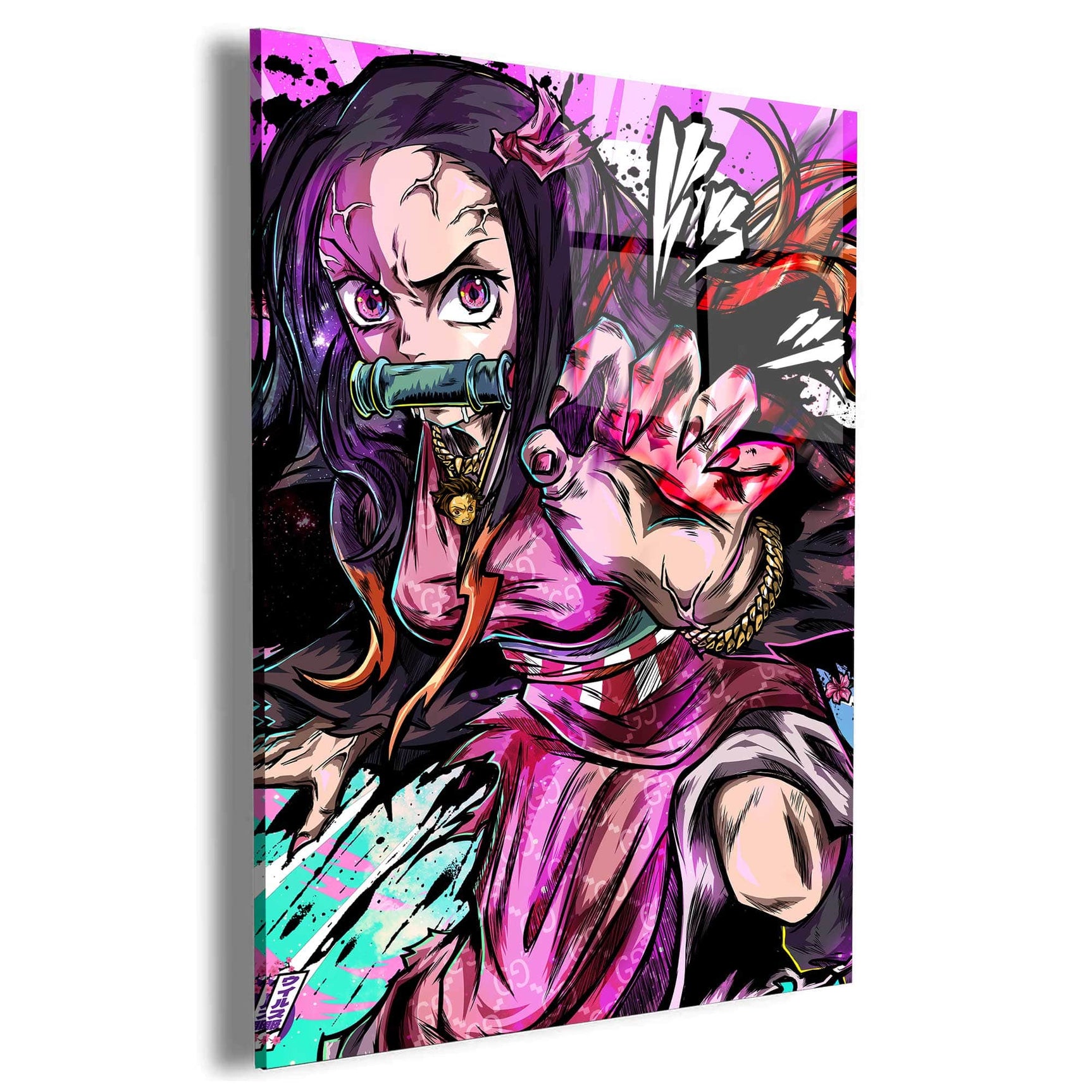 Nezuko Wall Art
