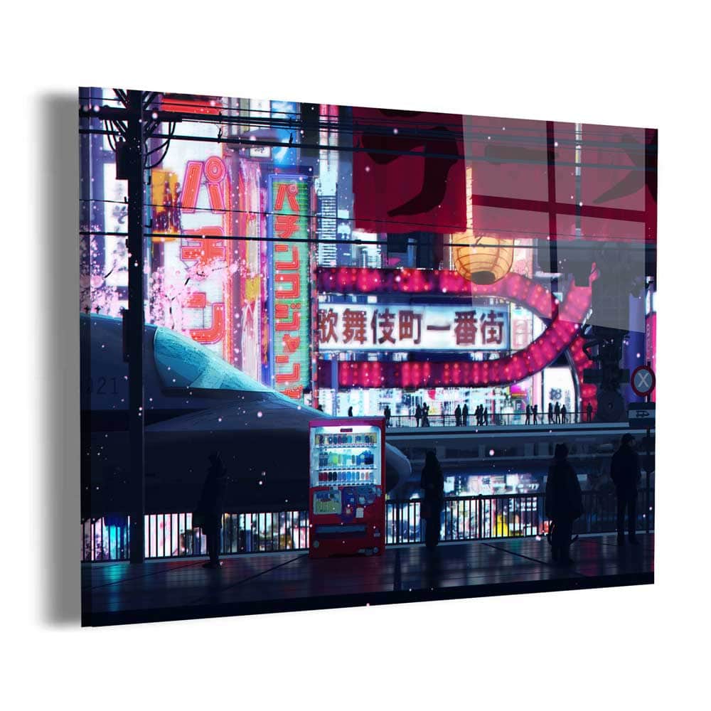 Cyberpunk Streets Wall Art