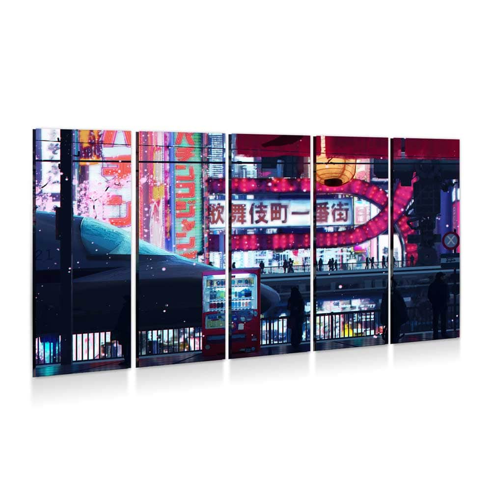 Cyberpunk Streets Wall Art