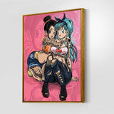 Dragon Babes Wall Art