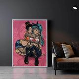 Dragon Babes Wall Art