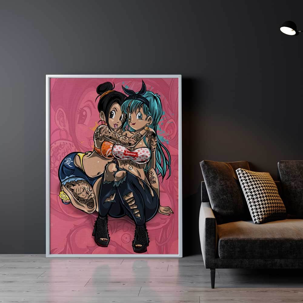 Dragon Babes Wall Art