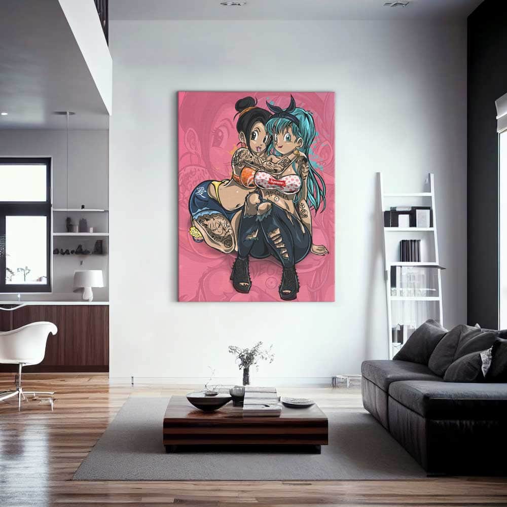 Dragon Babes Wall Art