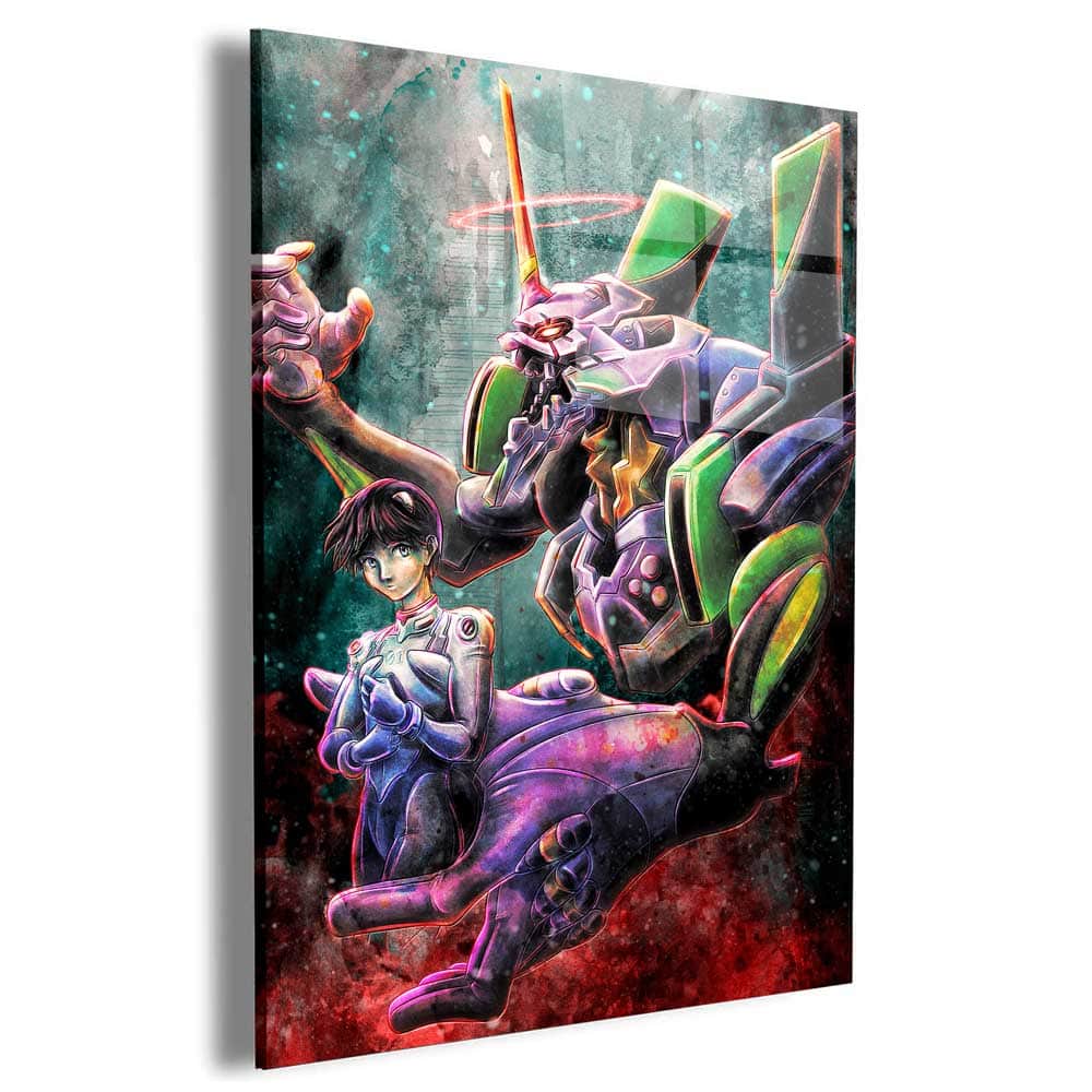 Evangelion Unit 01 Wall Art