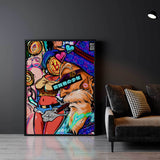 QR Pervy Boy NFT 25 OG Pervy Edition Wall Art