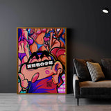 QR Pervy Boy NFT 01 Wall Art