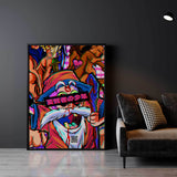 QR Pervy Boy NFT 03 Roshi Edition Wall Art