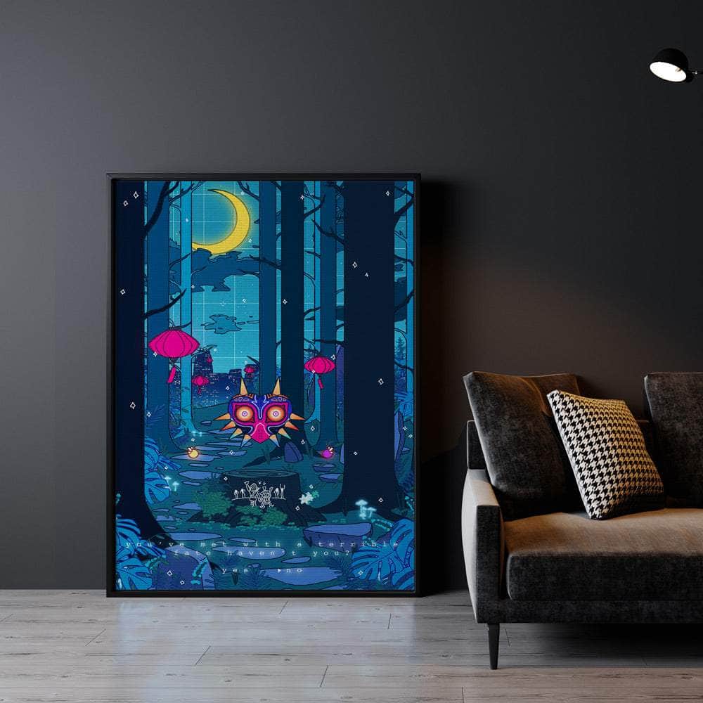 Majora S Mask Wall Art
