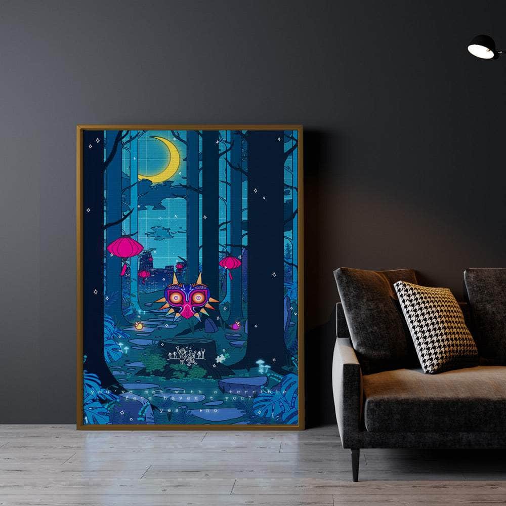 Majora S Mask Wall Art