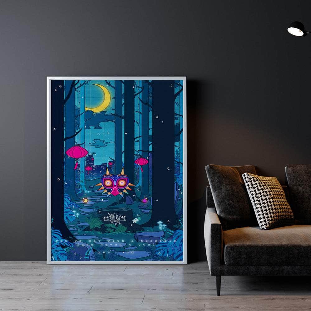 Majora S Mask Wall Art