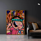QR Pervy Boy NFT 04 Glen Edition Wall Art
