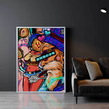 QR Pervy Boy NFT 25 OG Pervy Edition Wall Art