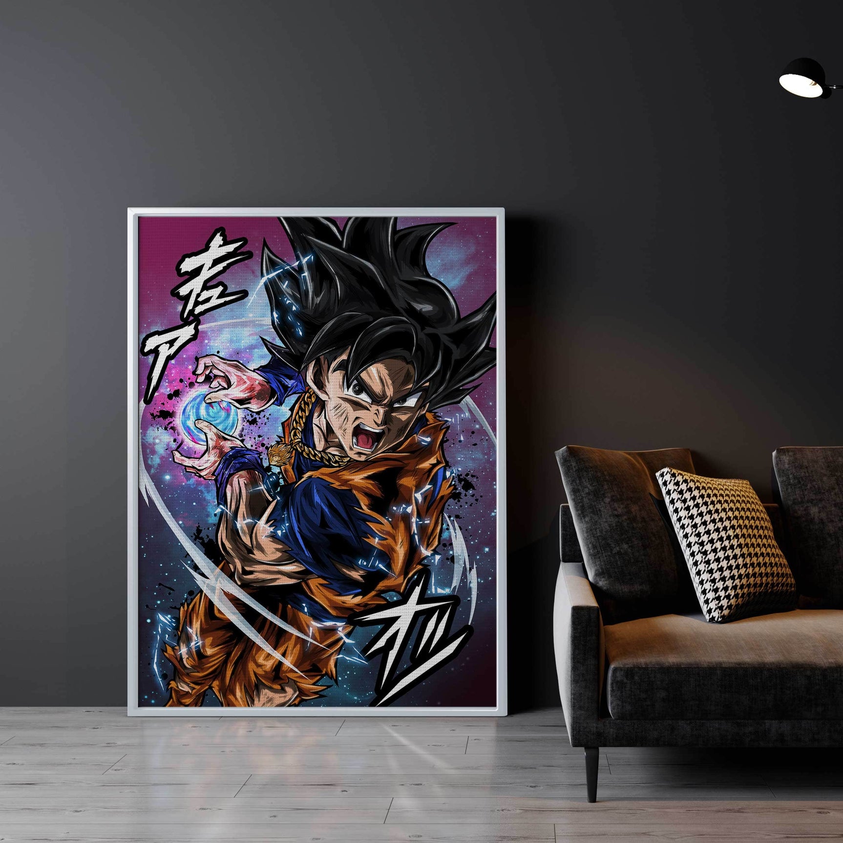Ultra Instinct Goku Wall Art